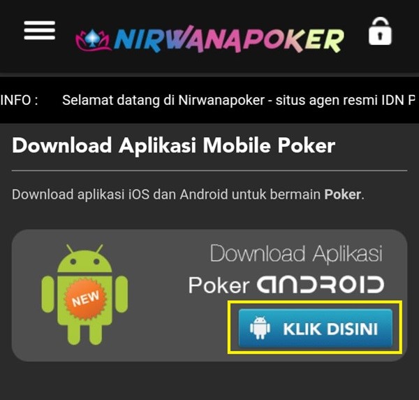 Download Aplikasi Mobile Poker