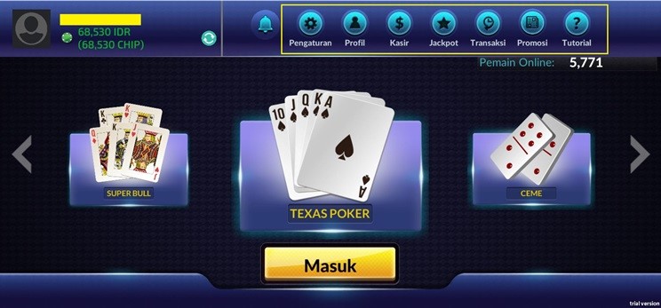 Opsi Deposit dan Beragam Fitur